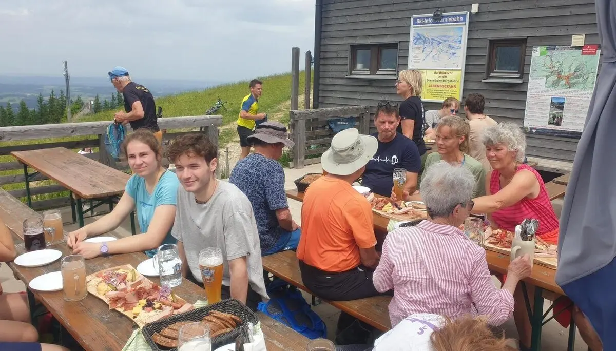nochmal Brotzeit | © DAV Starnberg