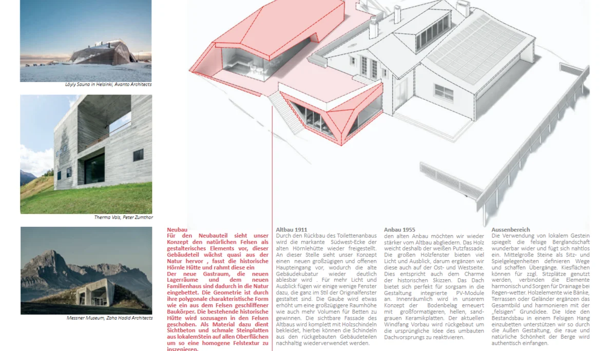 Konzept von Arch.-Büro TWIEHAUS, Tutzing | © Arch.-Büro TWIEHAUS, Tutzing