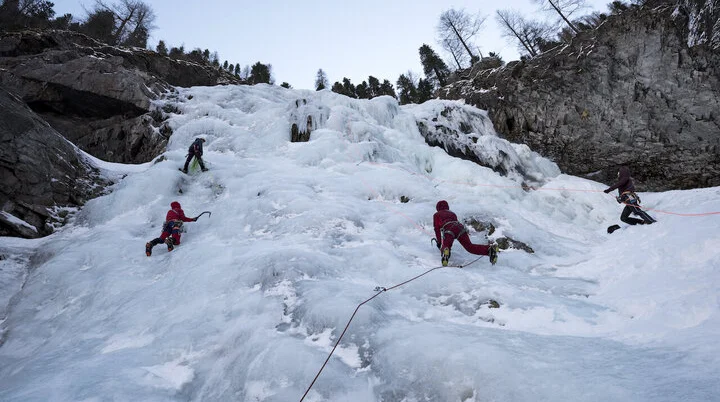Eisklettern_Gasteinertal20 | © DAV Starnberg