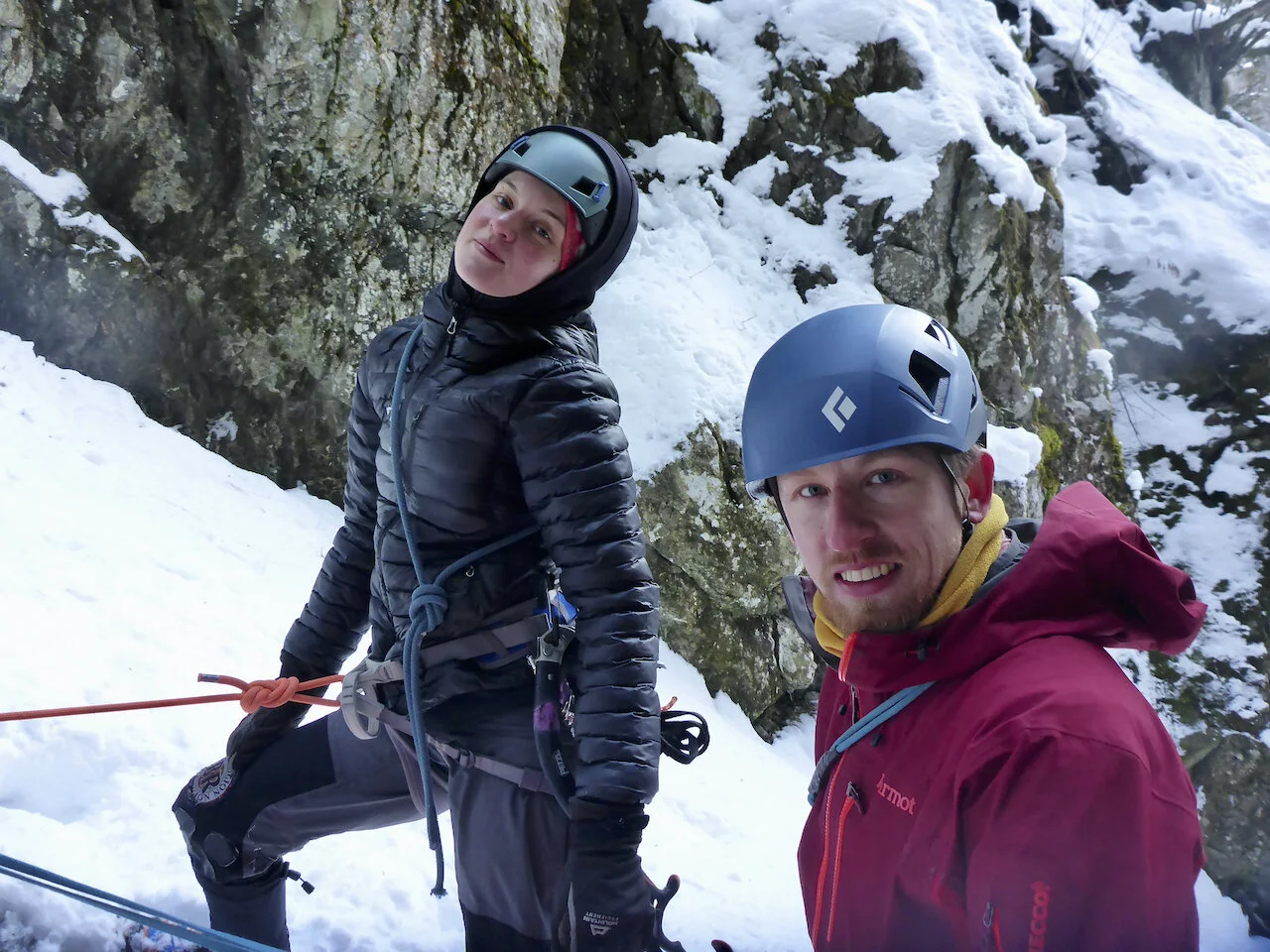 Man merkt die Kälte nach ner Weile schon... | © DAV Starnberg