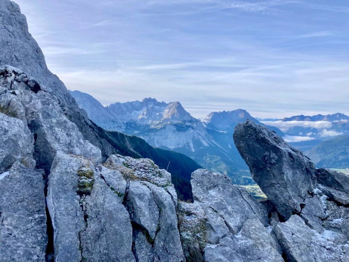 Herrliche Ausblicke Richtung Mieminger | © DAV Starnberg