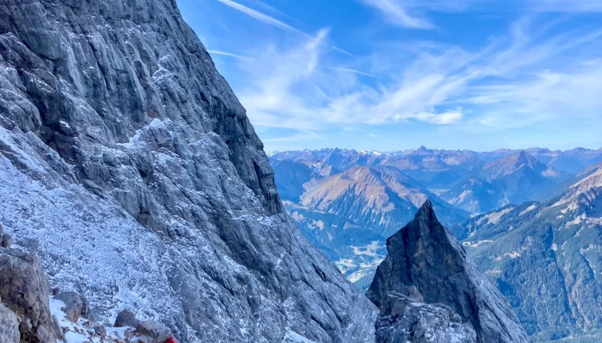 oben raus wirds etwas eisig, aber die Steigeisen können im Rucksack bleiben | © DAV Starnberg