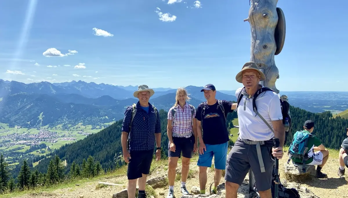 Hörnle-Ausflug als Dank für die Ehrenamtler | © DAV Starnberg