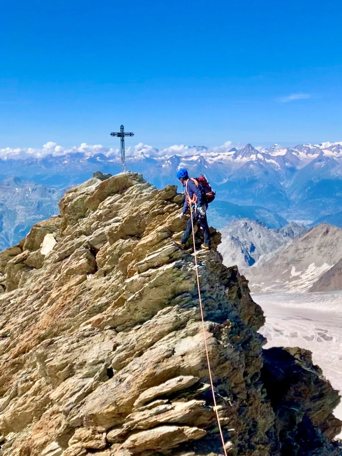 Lenzspitze_Nadelhorn4 | © DAV Starnberg