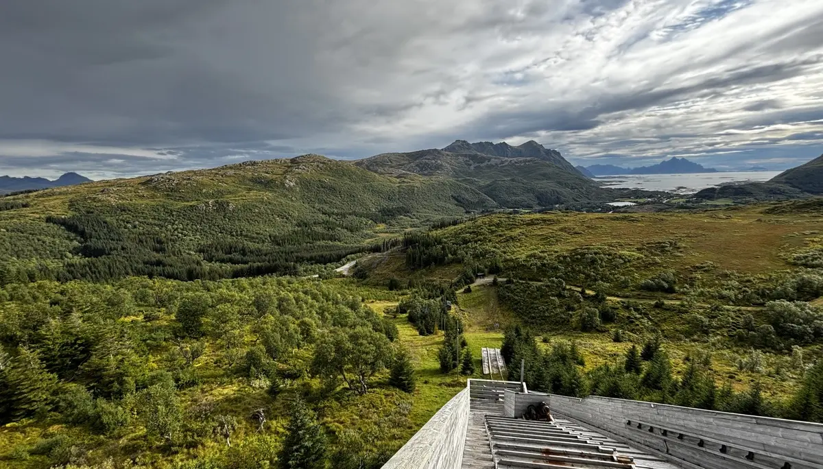 Blick von der Sprungschanze | © DAV Starnberg - Sina Bakenhus