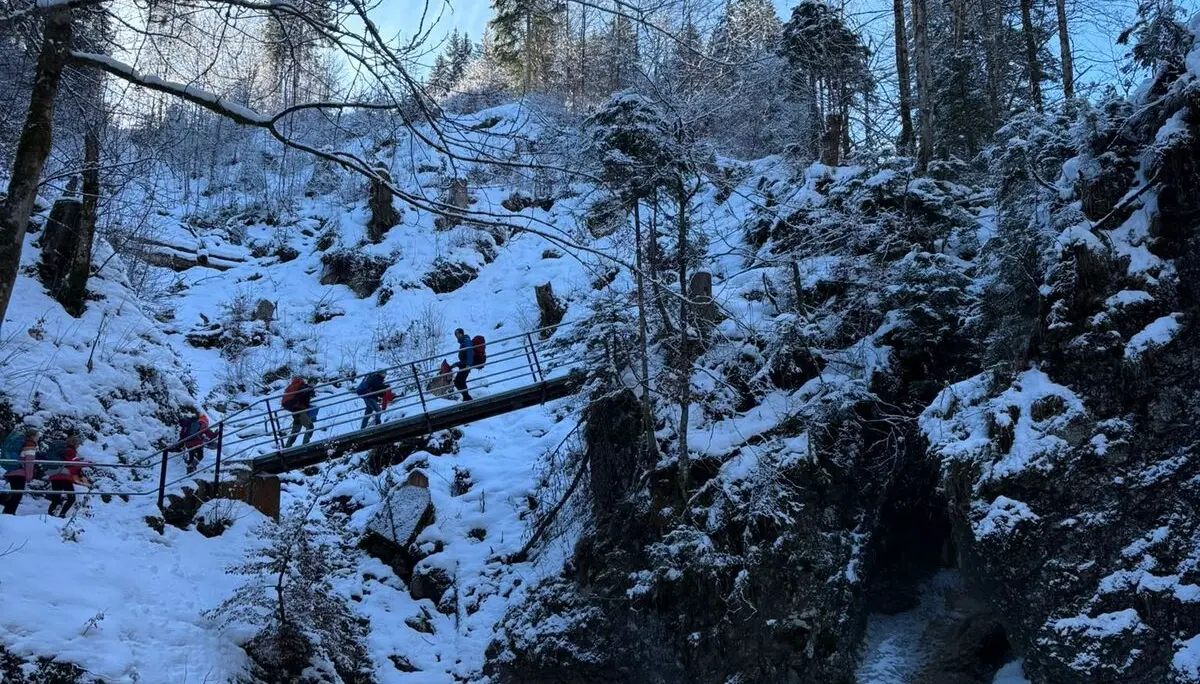 Wasserfall und Brücke | © jDAV Starnberg