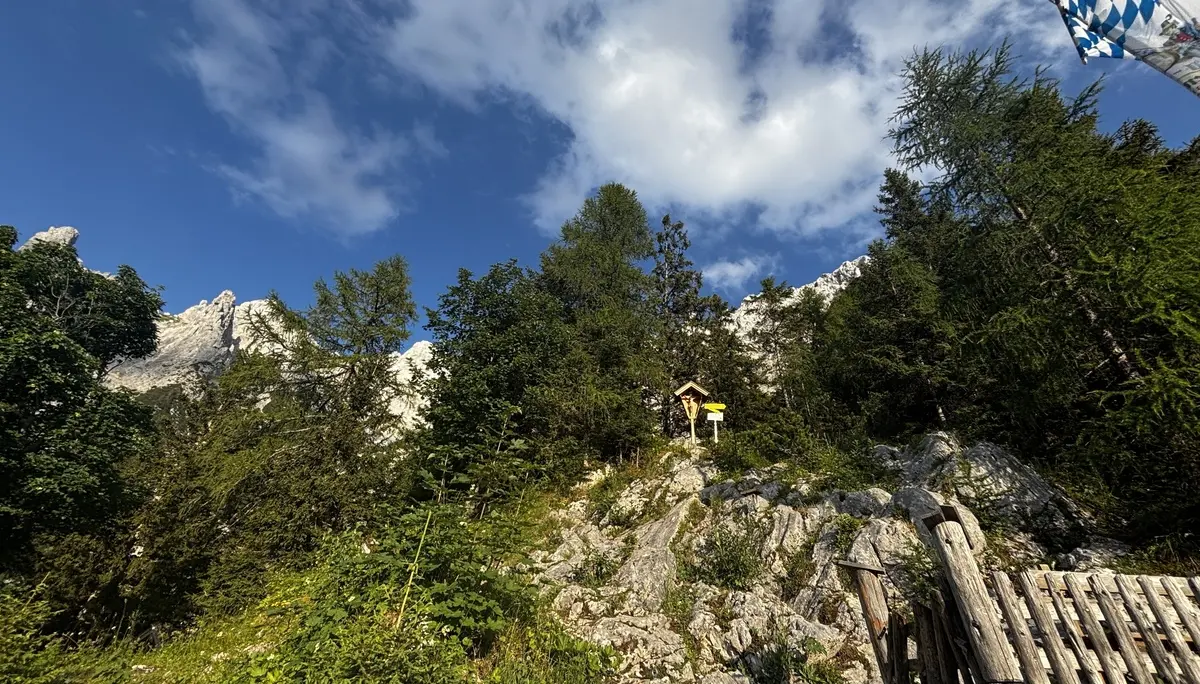 Materl über der Mittenwalder Hütte | © DAV Starnberg - Sina Bakenhus