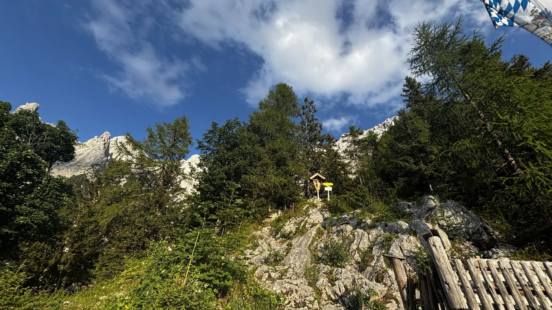 Materl über der Mittenwalder Hütte | © DAV Starnberg - Sina Bakenhus