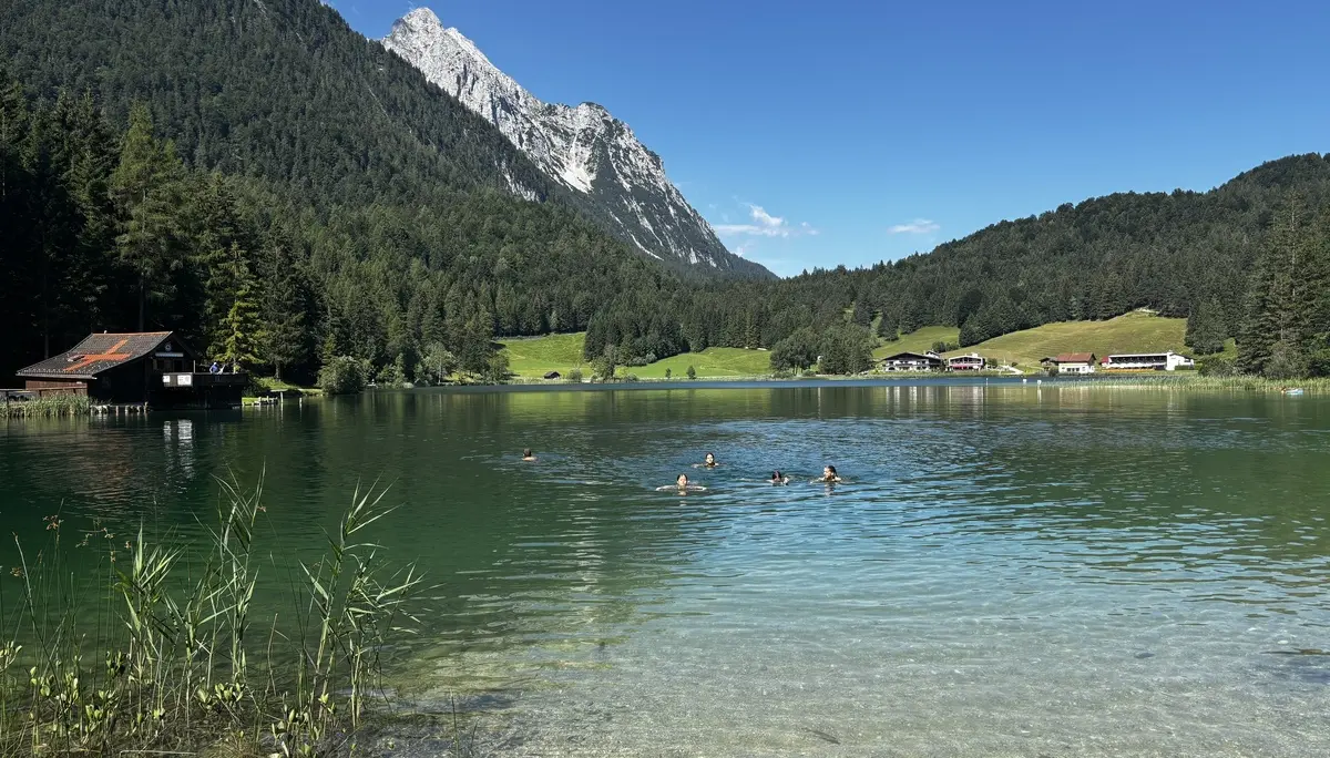 Schwimmen im Lautersee | © DAV Starnberg - Sina Bakenhus