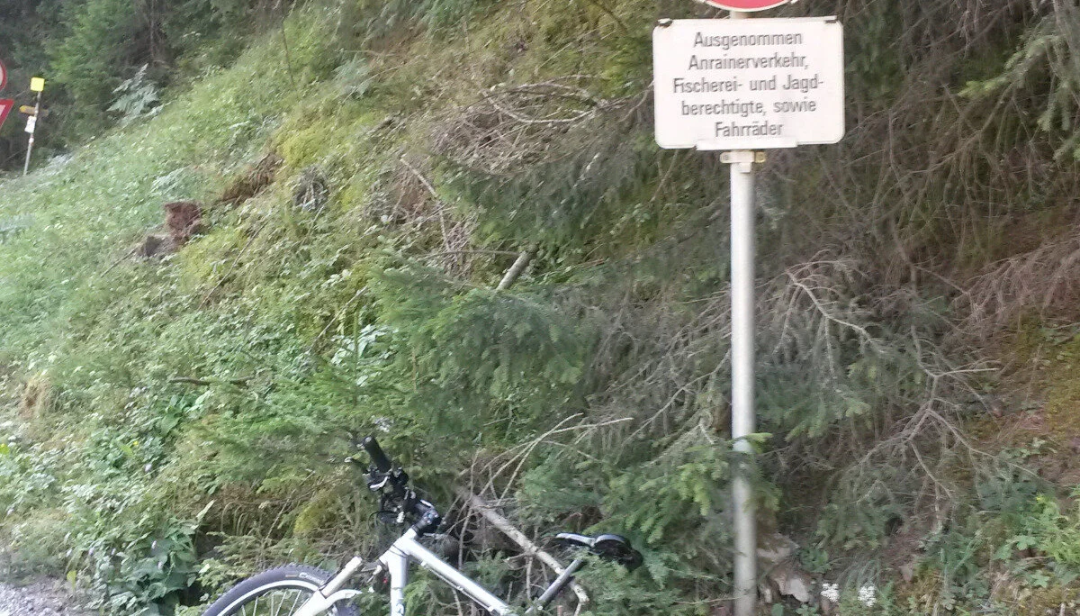 Beginn der Forststraße | © DAV Starnberg