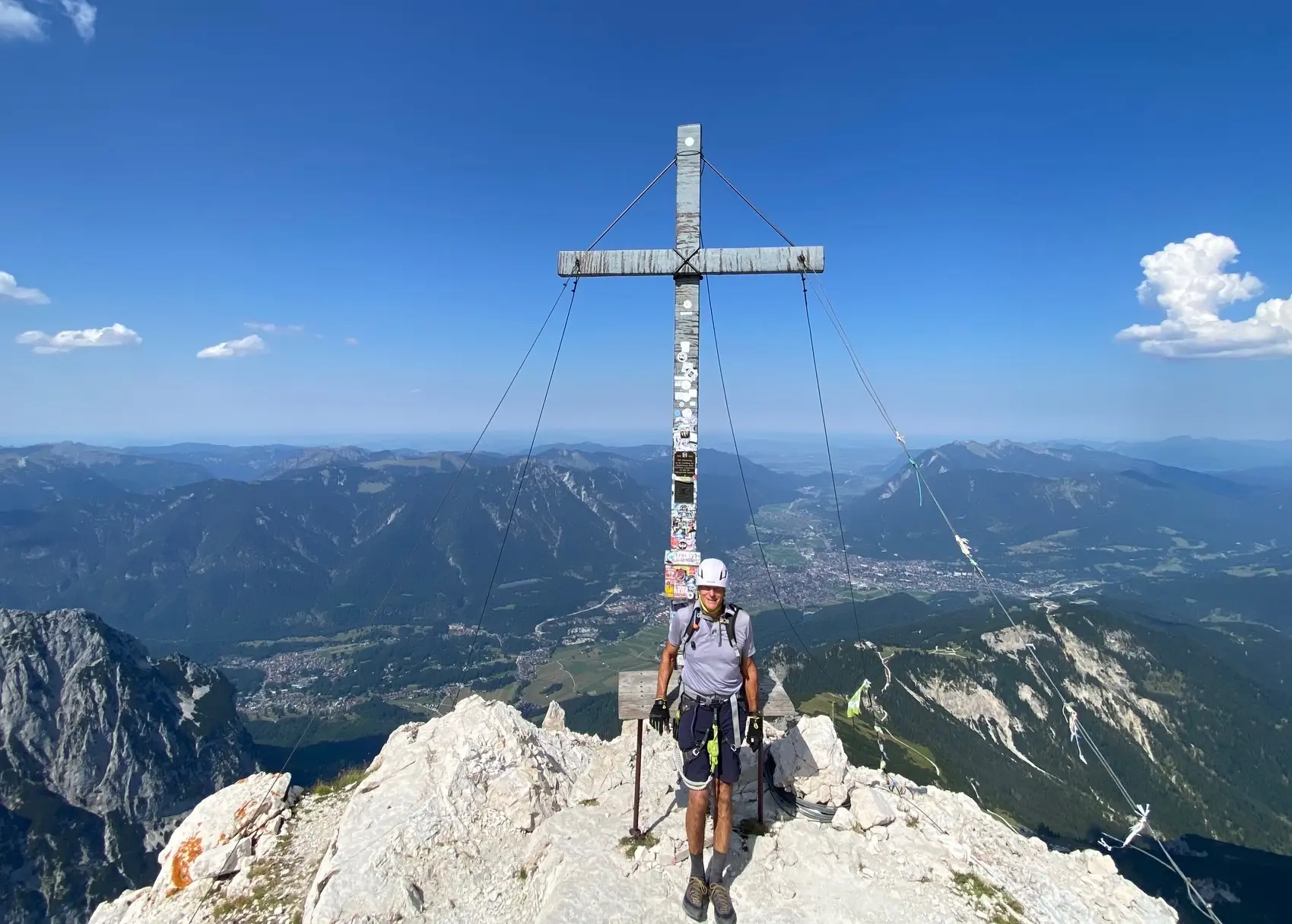 Alpspitze über Matheisenkar und Ferrata | © DAV Starnberg