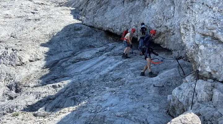 Alpspitze über Matheisenkar und Ferrata | © DAV Starnberg