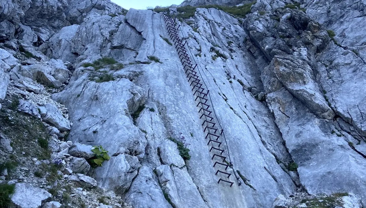 Alpspitze über Matheisenkar und Ferrata | © DAV Starnberg