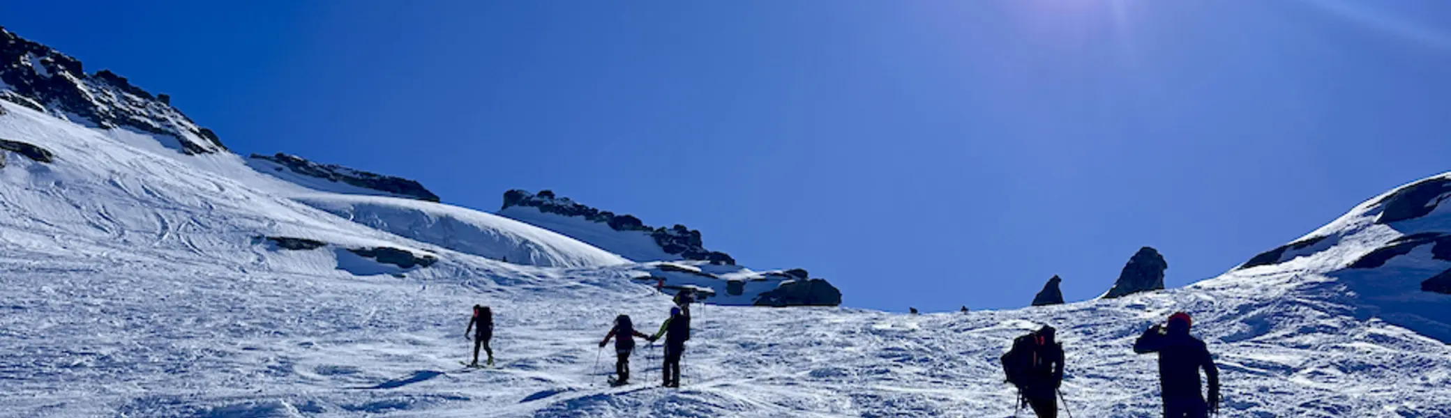 trotz herrlichem Sonnenschein ist es eiskalt | © DAV Starnberg