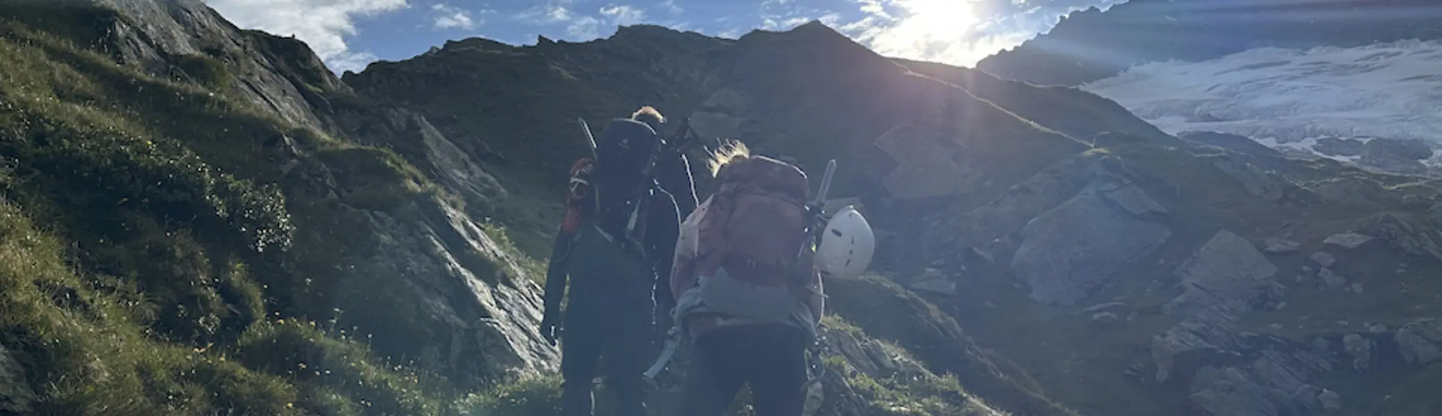 Stimmung zwischen Regen und Sonnenschein im Hochgebirge | © DAV-Starnberg/Angelika Kaunicnik