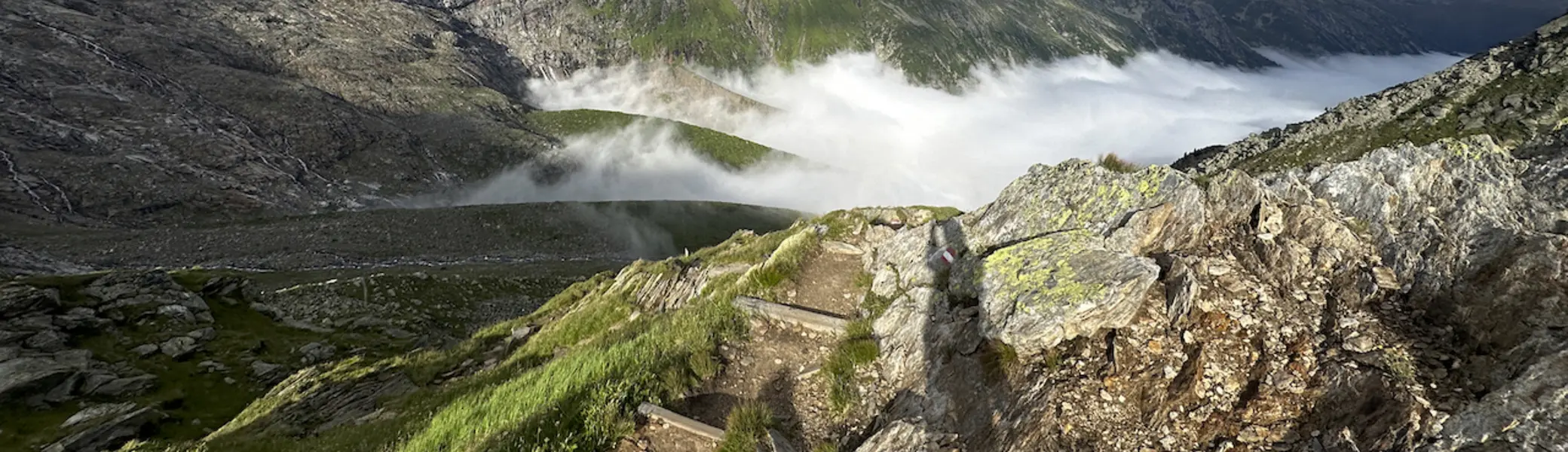 Stimmung zwischen Regen und Sonnenschein im Hochgebirge | © DAV-Starnberg/Angelika Kaunicnik