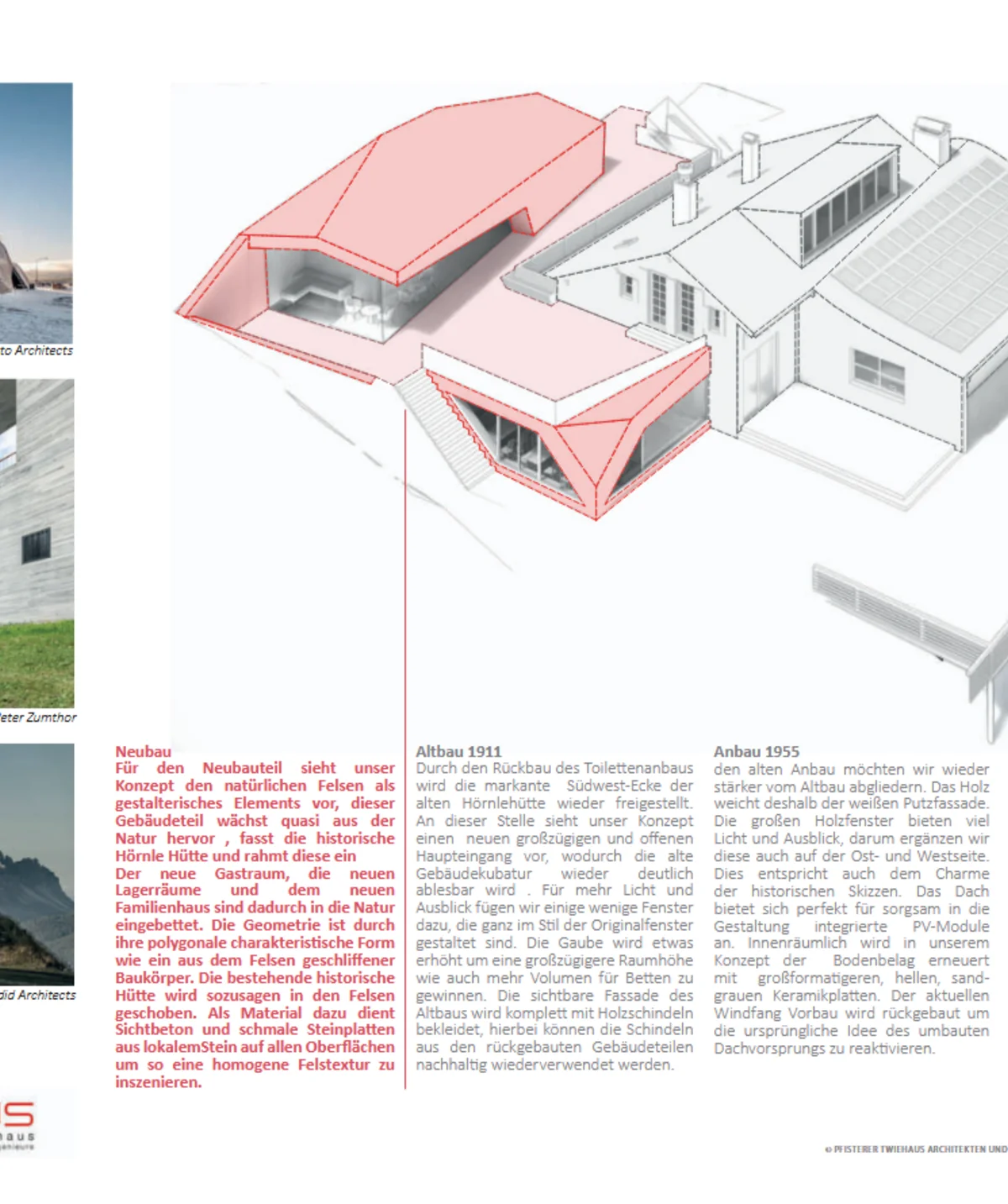 Konzept von Arch.-Büro TWIEHAUS, Tutzing | © Arch.-Büro TWIEHAUS, Tutzing