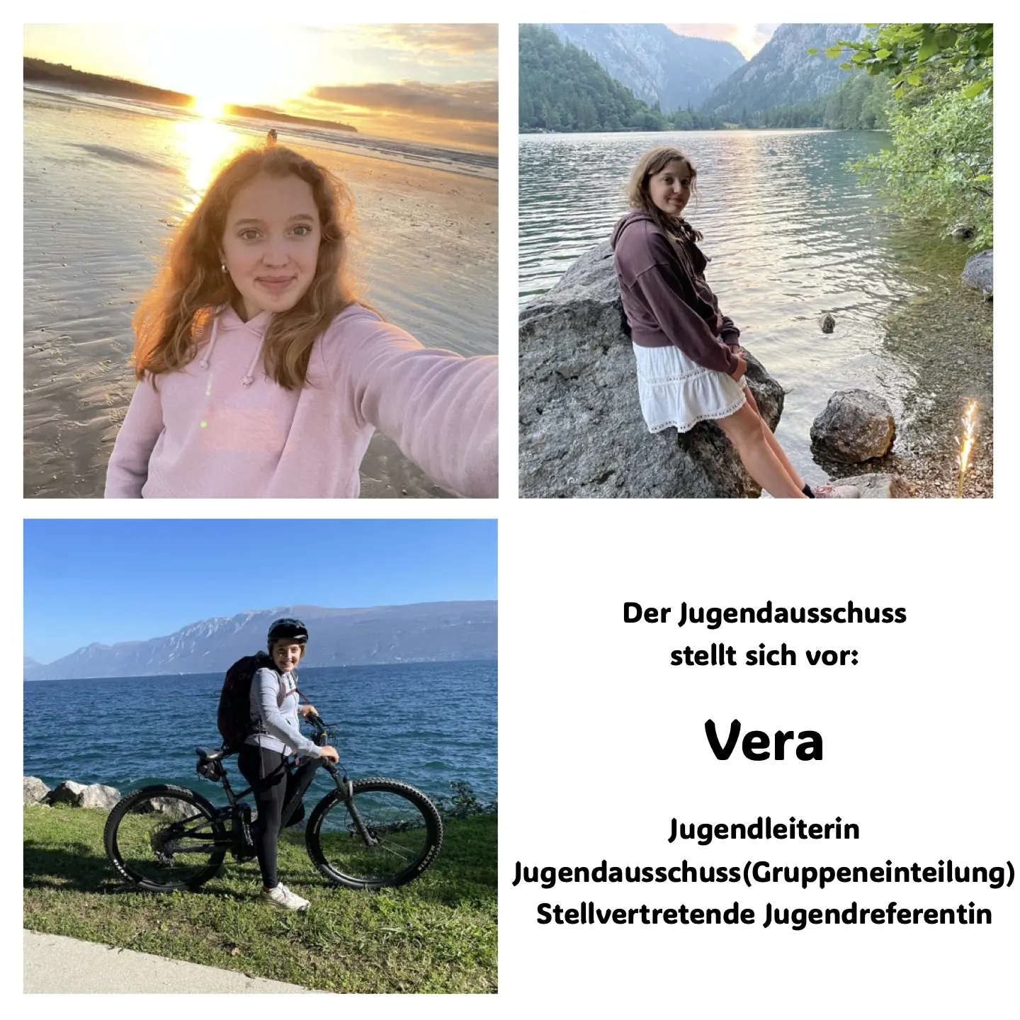3 Fotos von Vera und ihre Ämter | © JDAV Starnberg