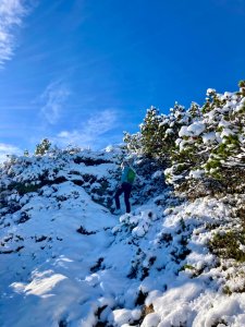 Am Katzenkopf liegt dann schon gscheit Schnee