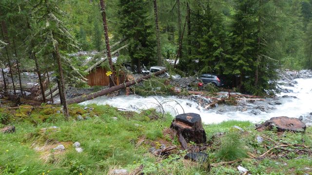 Unwetter Hohenzollernhaus